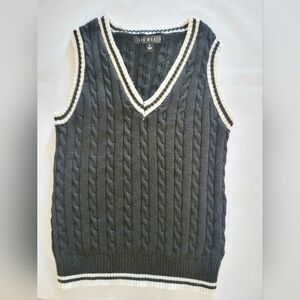 Say What?, Small, Black and White Vest